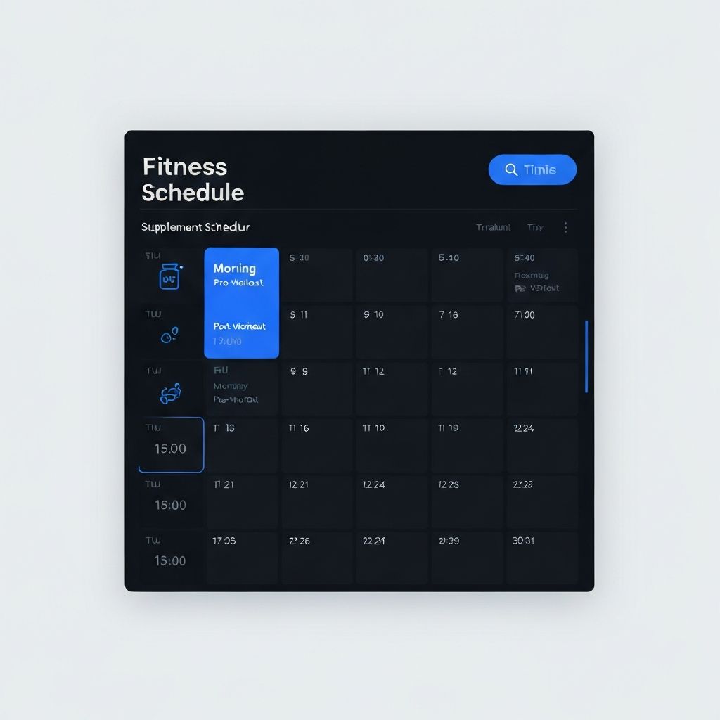 Supplement Schedule Plans